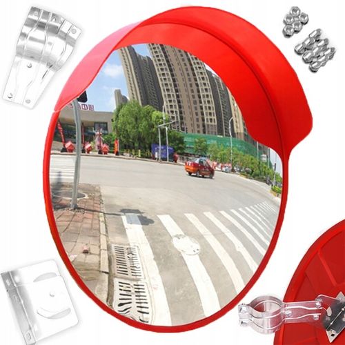 NIETŁUKĄCE LUSTRO WYJAZDOWE MAGAZYNOWE DROGOWE 60CM 600MM SFERYCZNE u-18a na Arena.pl