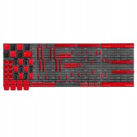 KADAX Tablica Narzędziowa Ścianka 232x78cm 122 el