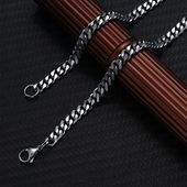 Bransoletka pancerka klasyczna stal chirurgiczna