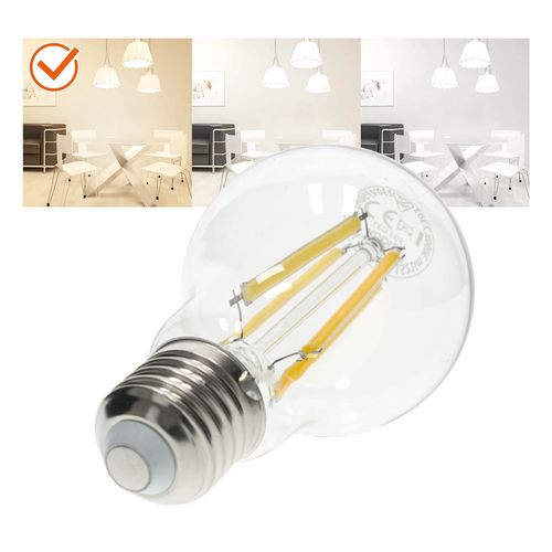 Zestaw 6x Żarówka LED FGS 7W E27 barwa ciepłobiała 360 stopni na Arena.pl