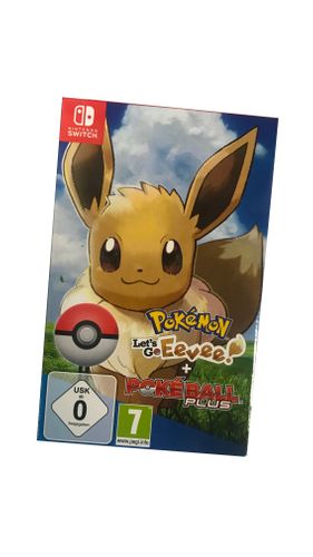 Pokemon Let's Go Eevee! + Poke Ball Plus (SWITCH) na Arena.pl