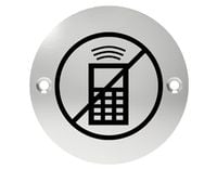 PRZYKRĘCANE OZNACZENIE NA DRZWI ZAKAZ DZWONIENIA