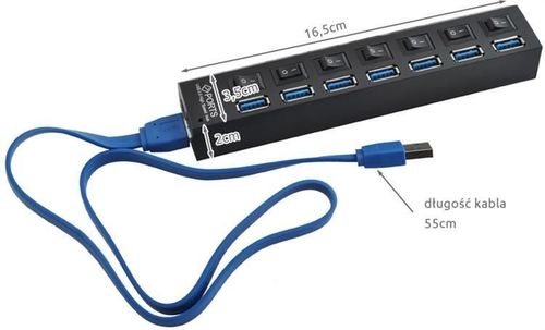 Hub USB 7 portów USB 3.0 na Arena.pl