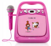 BOOMBOX CD MP3 USB KARAOKE MIKROFON BLUETOOTH R