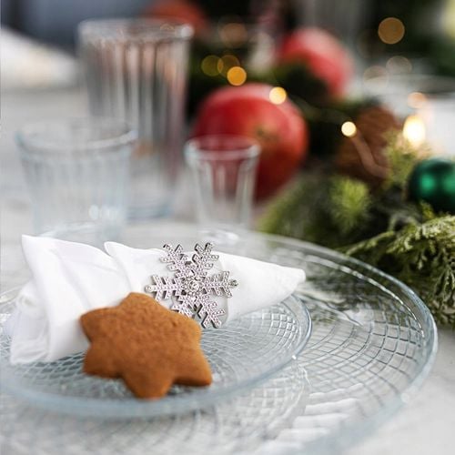 Szklane TALERZYKI Deserowe NA CIASTO Przekąski 4x17 cm Przezroczyste na Arena.pl