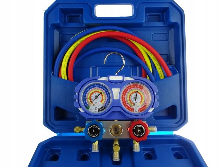 Zestaw manometrów R32 R410A R404A R449A klima zdjęcie 4