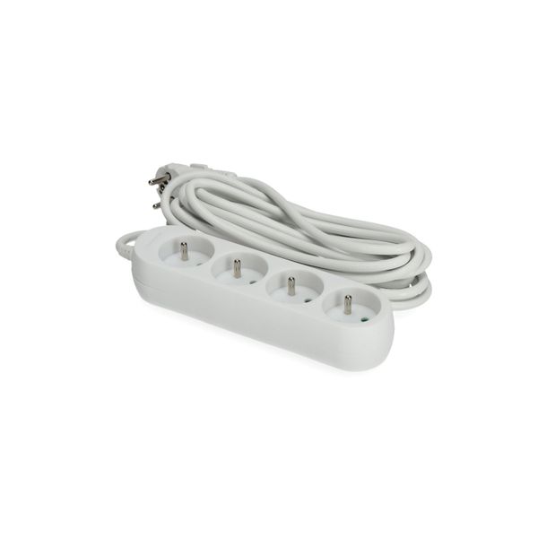 Przedłużacz LARGO listwa 4-gniazda długość 5 metrów z uziemieniem zdjęcie 3