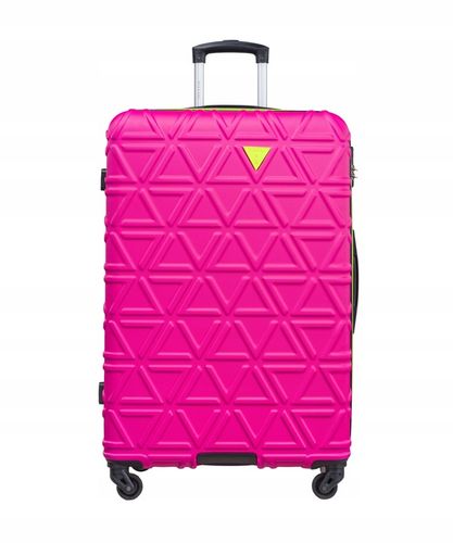 PUCCINI Zestaw WALIZEK Podróżnych Duża Średnia Kabinowa 3w1 ABS ABS018 3A na Arena.pl