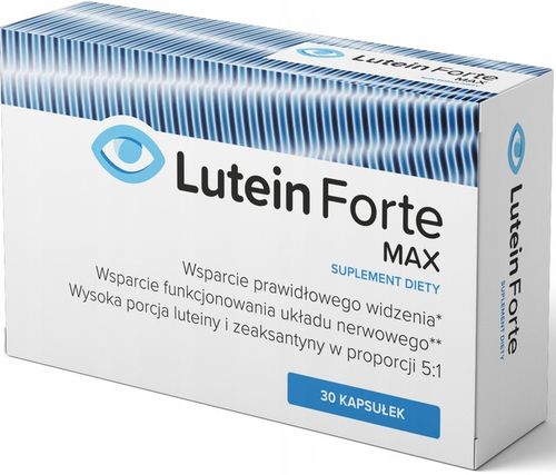 PROTON LABS Lutein Forte - na wzrok 30kaps luteina zeaksantyna na Arena.pl