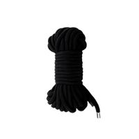 lina bondage bawełniana fantasy czarna 10m
