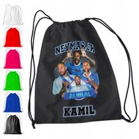 WOREK PLECAK SPORTOWY NA WF DLA DZIECI - NEYMAR + IMIĘ! PIŁKA NOŻNA