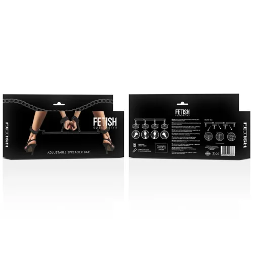 fetish submissive regulowany separator z 4 elementami, 62 cm, czarny na Arena.pl