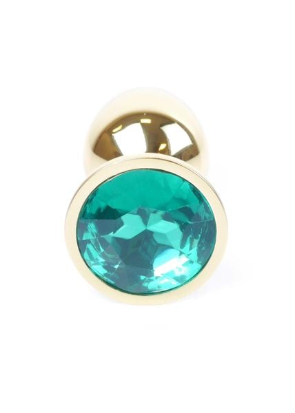 Plug-Jewellery Gold Plug- Green zdjęcie 1