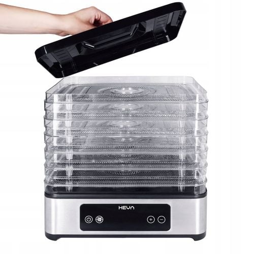 Suszarka do grzybów owoców 450W +TIMER REGULACJA +6 SIT ZE STALI na Arena.pl