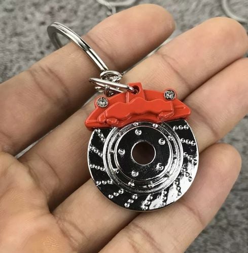 Breloczek Tarcza Hamulcowa Pomarańczowa Zacisk Hebel Auto Gadżet TUNING JDM na Arena.pl