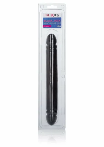 calexotics blackjack smooth double dong 12'' - elastyczny model dwustronny na Arena.pl