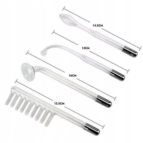 DARSONVAL DERMA WAND 4 Peloty Pielęgnacja elektrody do twarzy włosów ciała na Arena.pl