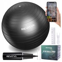 PIŁKA GIMNASTYCZNA DO ĆWICZEŃ TRENING FITNESS REHABILITACYJNA DUŻA 65