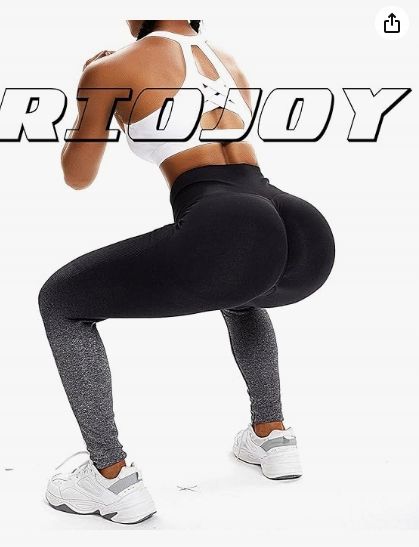 RIOJOY LEGGINSY DAMSKIE SPORTOWE PUSH UP WYSOKI STAN GRADIENT ROZMIAR M zdjęcie 7