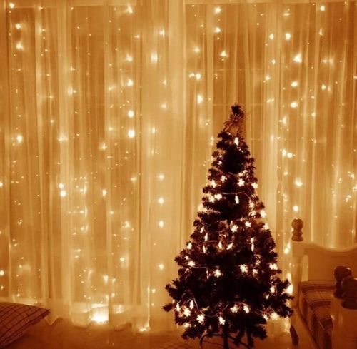 KURTYNA ŚWIETLNA 200 LED DRUCIKI 2x2m BIAŁY CIEPŁY 200L USB PILOT na Arena.pl