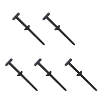 5x Uniwersalne spinki montażowe T z opaską zaciskową do samochodu