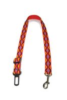 A-098 ZAPIĘCIE SAMOCHODOWE DLA PSA ROMB 25MM Kolor - Niebieski