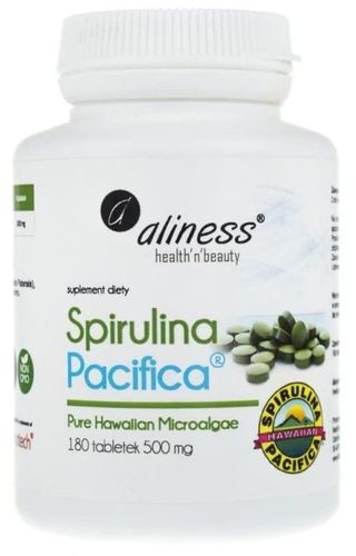 SPIRULINA HAWAJSKA PACIFICA 500mg 180 Tabletek na Arena.pl