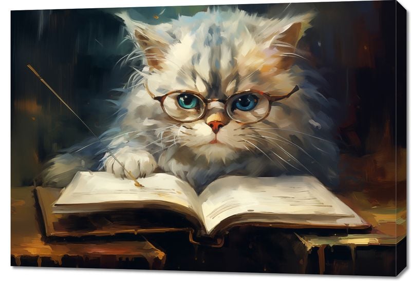 Obraz 100x70cm Ucz Się Ucz zdjęcie 1