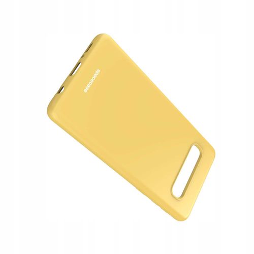 Spacecase Silicone Case Galaxy S10 Yellow na Arena.pl