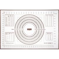 Mata silikonowa – stolnica z nadrukiem: szablony i kalkulator kulinarny