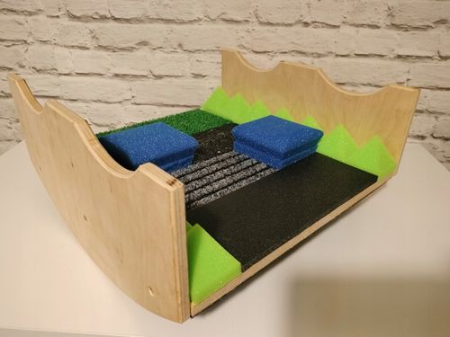 HUŚTAWKA PODEST PLATFORMA SENSORYCZNA PSA PSÓW SZCZENIĄT DO SOCJALIZACJI na Arena.pl