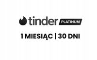 TINDER PLATINUM 1 MIESIĄC 30 DNI NA TWOJE KONTO KOD AUTOMAT 24/7