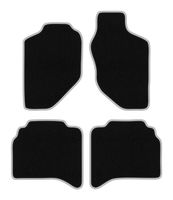 Dywaniki welurowe CARLUX-SILVER do Opel Frontera B 5 drzwi, czarne