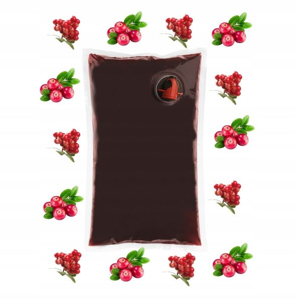 sok z żurawiny 100% żurawinowy NFC 1,5L żurawina zdjęcie 1