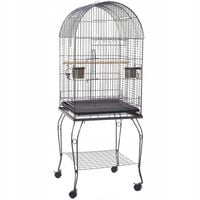 Klatka / woliera duża na kółkach dla papug, kanarków I ptaków egzotycznych