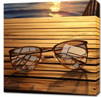 Obraz 70x70cm Lato w Odbiciu