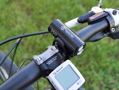 Przednia lampka ROWEROWA LED Specter XPG350 lm latarka uchwyt USB miejska na Arena.pl