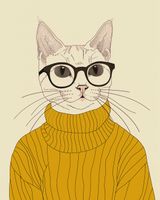 Plakat 40x50cm Intelektualista