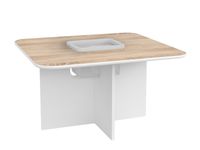 011 Stolik dziecięcy biało-sonoma