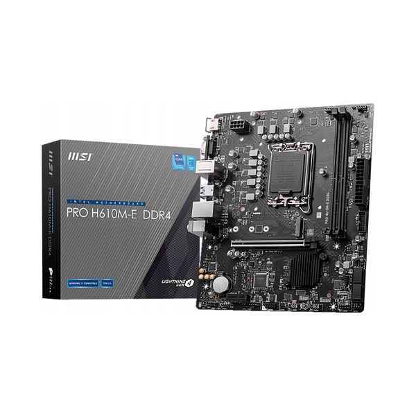 Płyta główna Micro ATX MSI PRO H610M-E zdjęcie 1