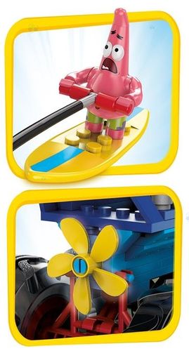 Mega Bloks Spongebob Łódź rajdowa* na Arena.pl