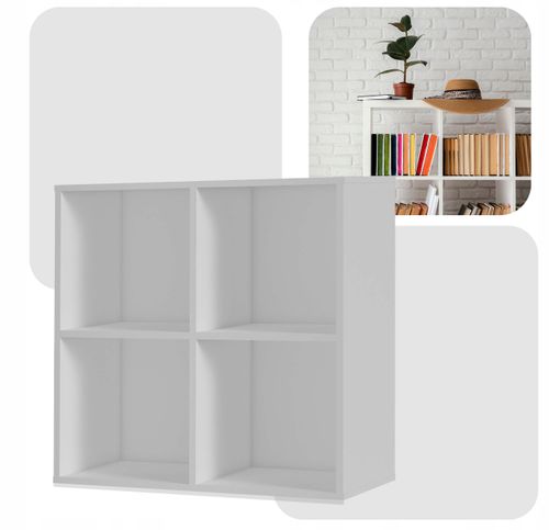 Regał półka organizer pojemnik stojak na płyty winylowe segregatory Cubo 4 na Arena.pl