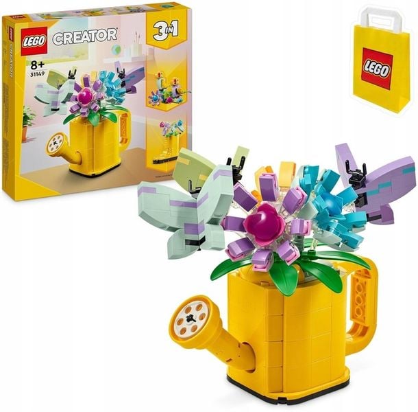 LEGO CREATOR 31149 KWIATY W KONEWCE KWIATKI KONEWKA DONICZKA Z KWIATAMI 3W1 zdjęcie 1