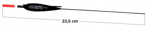 Spławik STAŁY z BALSY SHARK Perfekt Hunter 3,0 g / 23,5 cm na Arena.pl