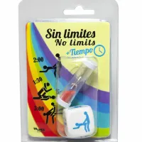 taloka zestaw kości z zadaniami + klepsydra, gra dla par 30mm