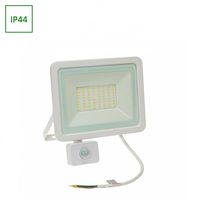 Naświetlacz NOCTIS LUX 2 50W Barwa Zimna 230V Biały IP44 Czujnik Ruchu PIR SpectrumLED SLI029044CW_CZUJNIK