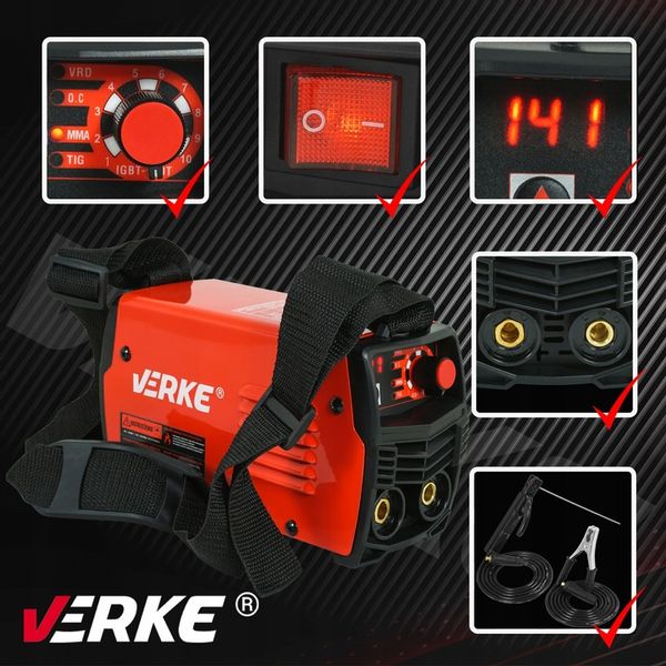 SPAWARKA INWERTOROWA INWERTEROWA LCD MMA ELEKTRODY zdjęcie 6