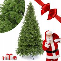 Choinka sztuczna 100% PE Olive Glow 2D 160cm jasna zieleń jodła jak żywa