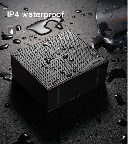 Głośnik bezprzewodowy Bluetooth Baseus Encok E05 Cube - czerwono - czarny na Arena.pl