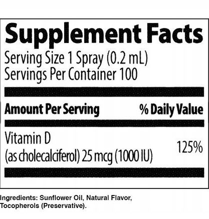 Farmasi - witamina D3 Nutriplus w sprayu o smaku cytrynowym 20ml na Arena.pl